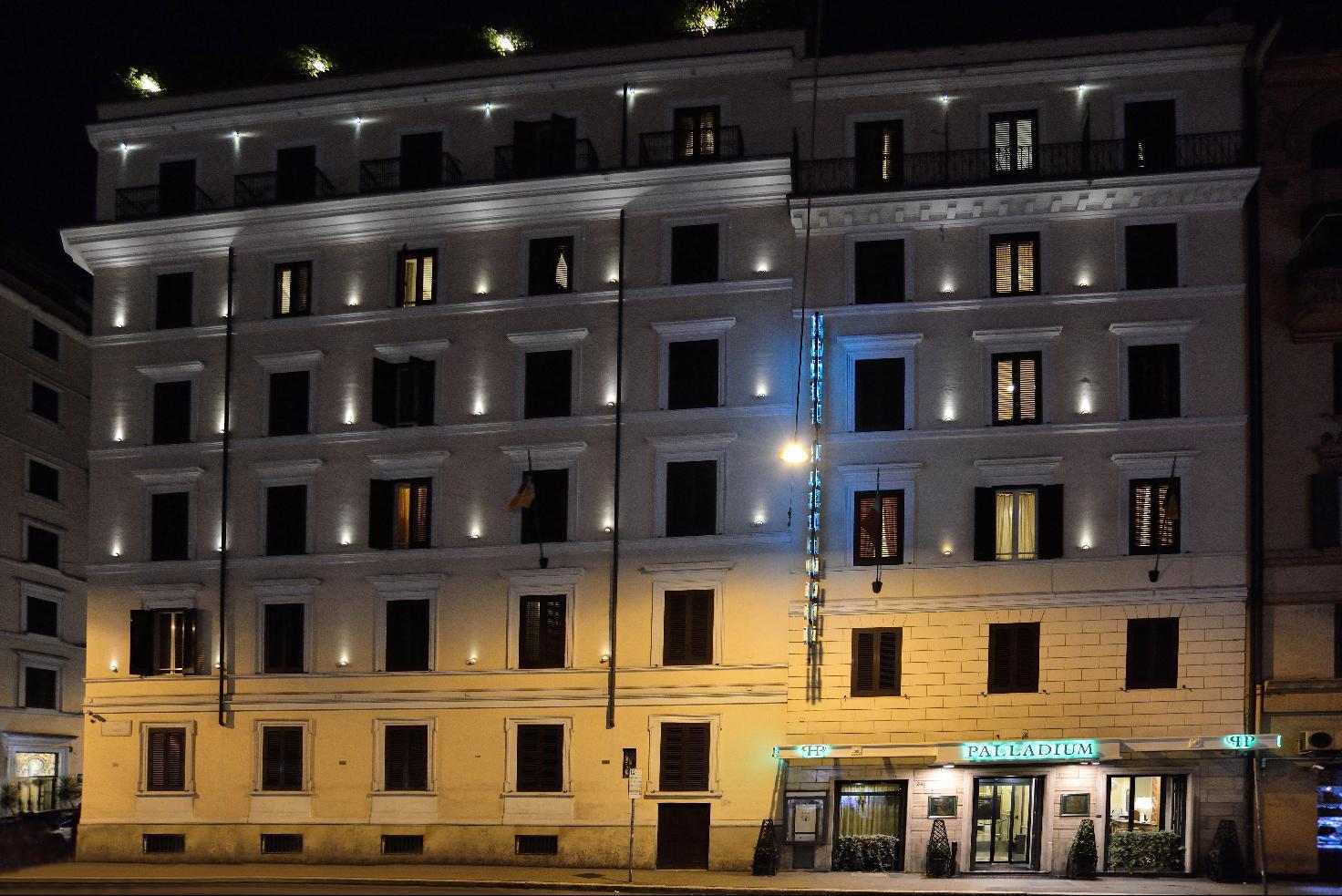 Hotel Palladium Palace Rom Exterior foto